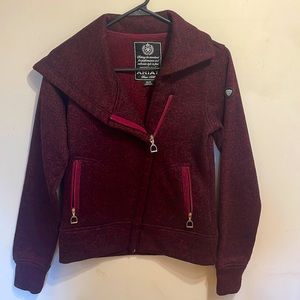 Ariat Burgundy sweater/jacket XS